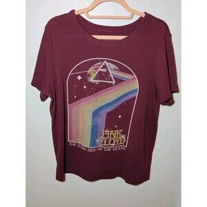 Pink Floyd the Dark Side of the Moon Graphic T-Shirt Retro Modern Vintage Size L